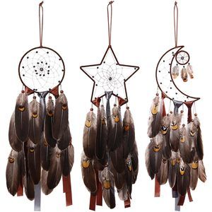 3 Pcs Dream Catcher Moon Sun Star Design Handmade Traditional Design Craft🦁
